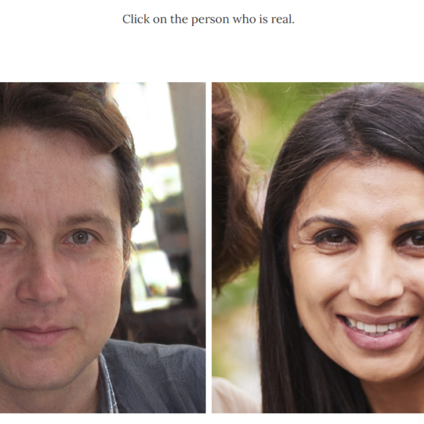 which face is real (인공지능 동기유발 자료)